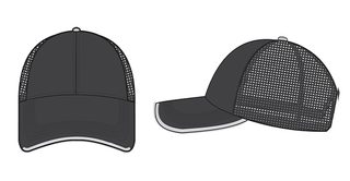 Black Truckers Cap | Custom Caps & Headbands | Boxxerworld
