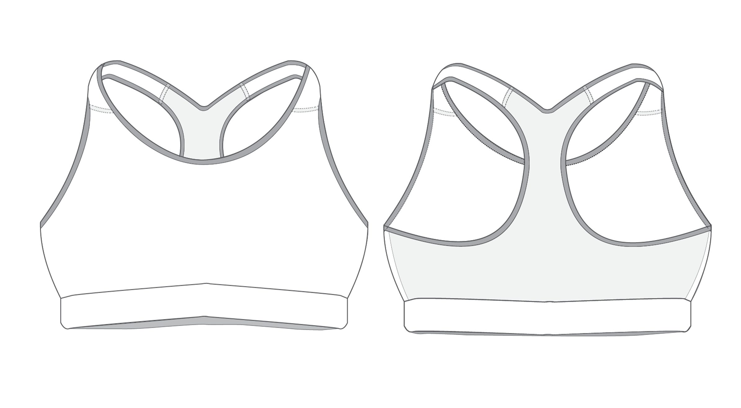 Classic Sports Bra | Custom Sports Bra / Skirts | Boxxerworld