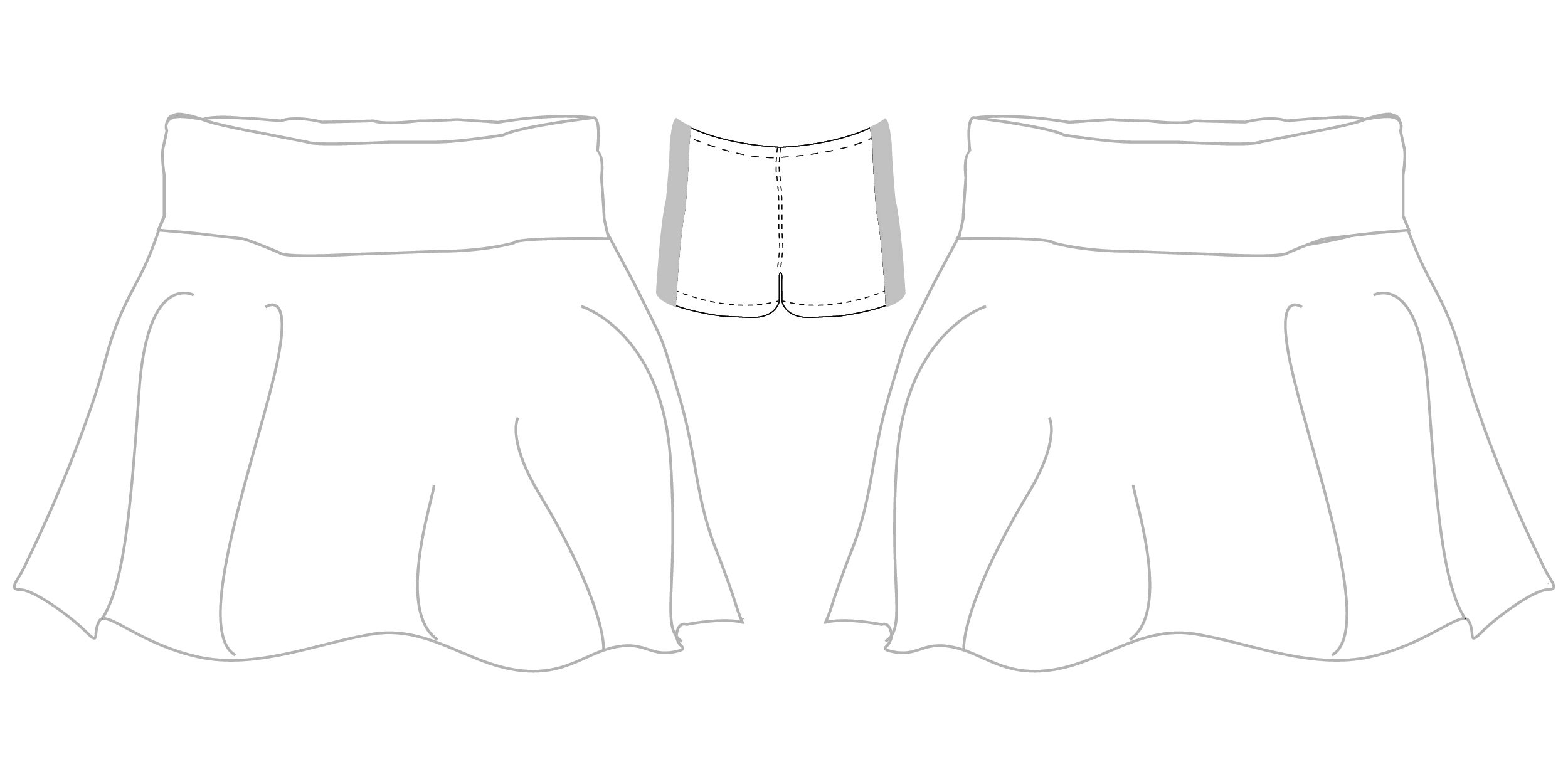 Flared Skirt | Custom Gladiator Shorts | Boxxerworld