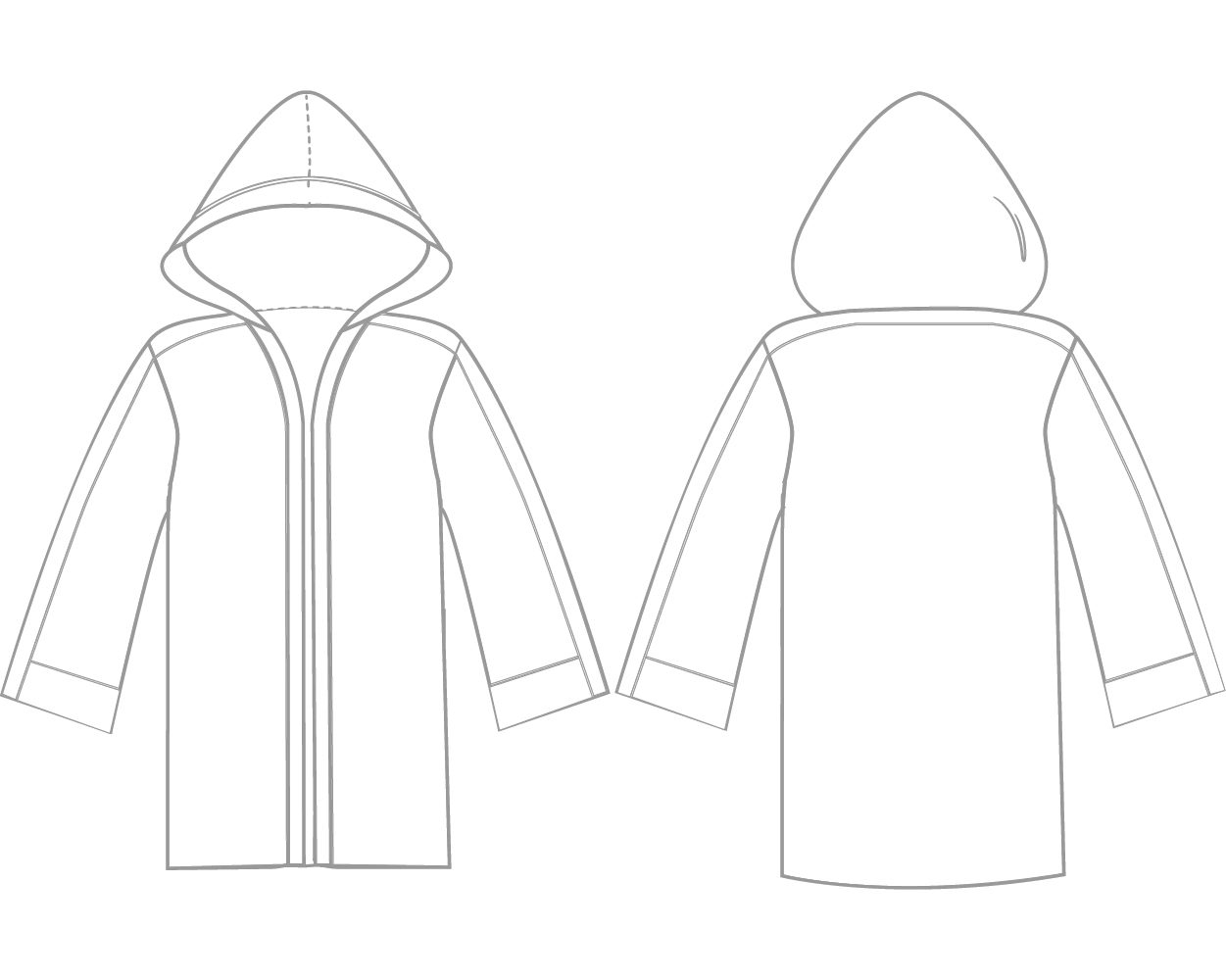 Sleeve Tassel Robe (Zip, no belt) | Custom Robes | Boxxerworld