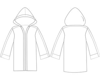 Sleeve Tassel Robe (Zip, no belt) | Custom Robes | Boxxerworld