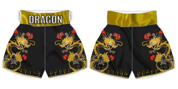 DRAGON MTS | Custom Muay Thai Shorts | Boxxerworld
