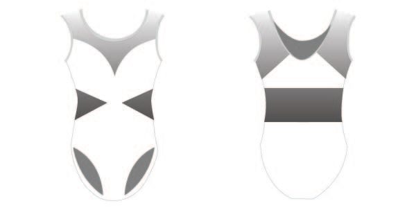 LINDA Sleeveless LEOTARD | Custom Sports Bra / Skirts | Boxxerworld