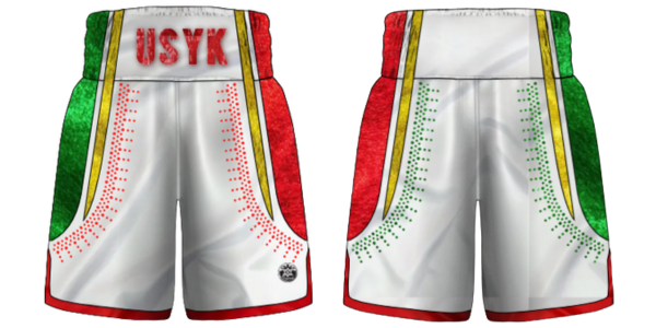 USYK TRIBUTE BX New | Custom Boxing Shorts & Trunks | Boxxerworld