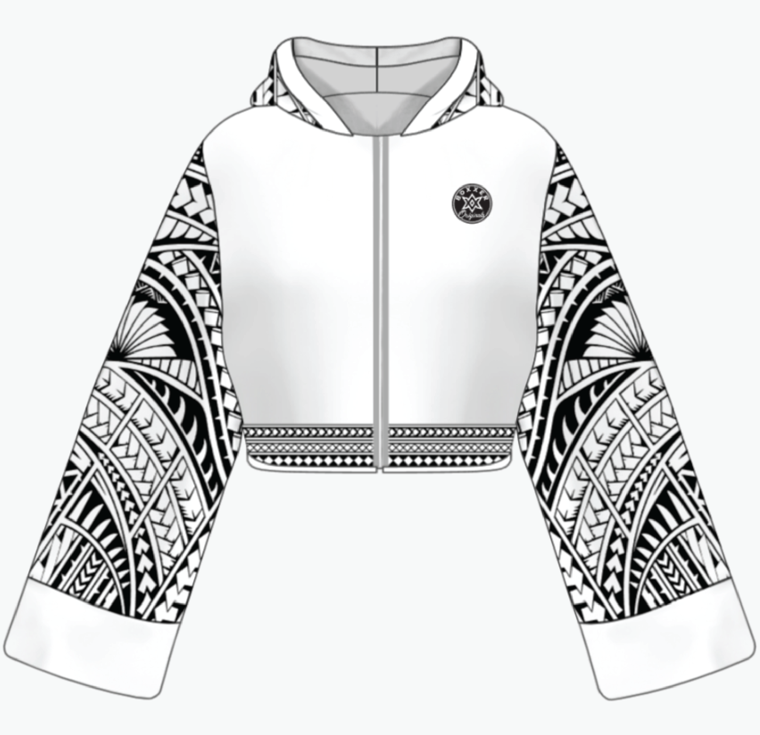 Boxxerworld Tribal Crop top JKT