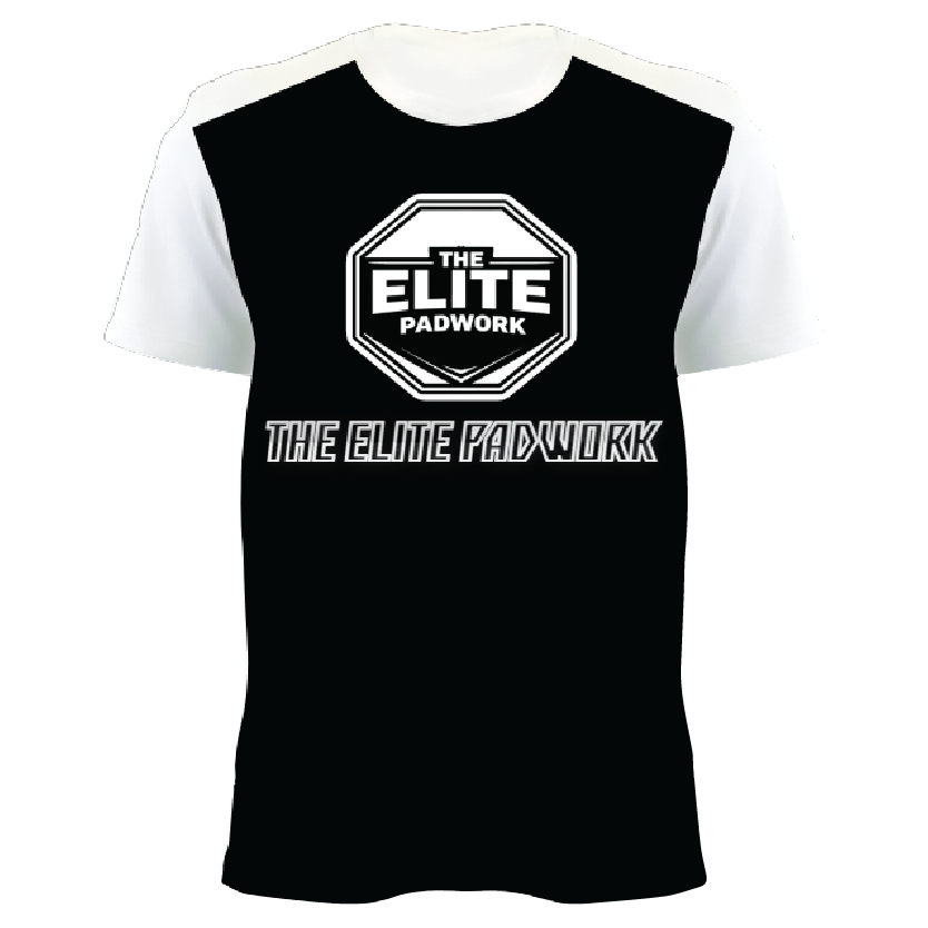 Raglan Style Shirt – athletic teamwear top with contrast sleeves, sponsor logo space and coordinated fightwear design for boxing, Muay Thai and MMA.