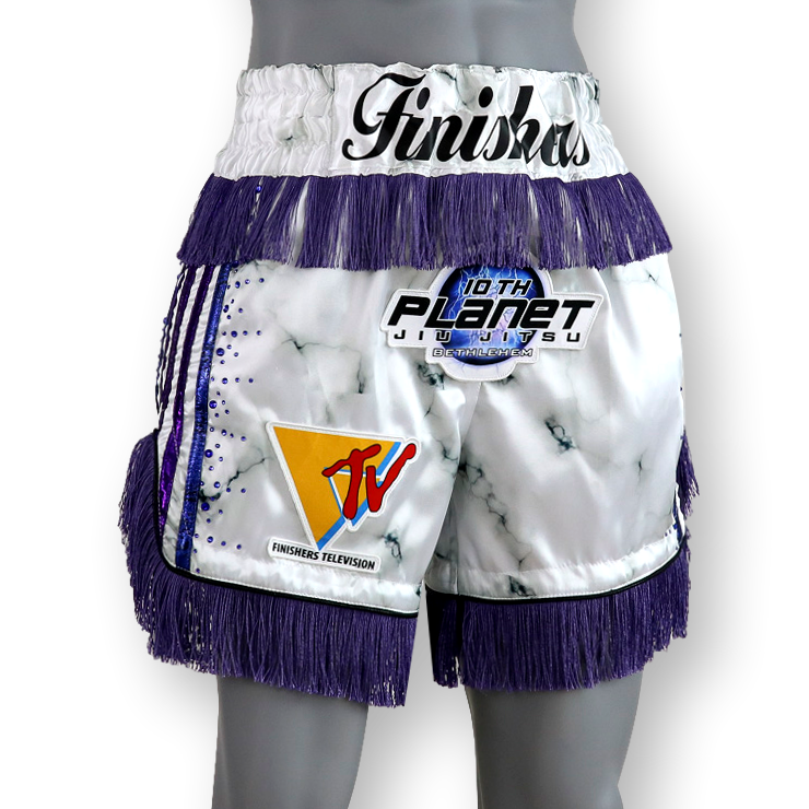 PIN STRIPE MTS Duane Muay Thai Shorts