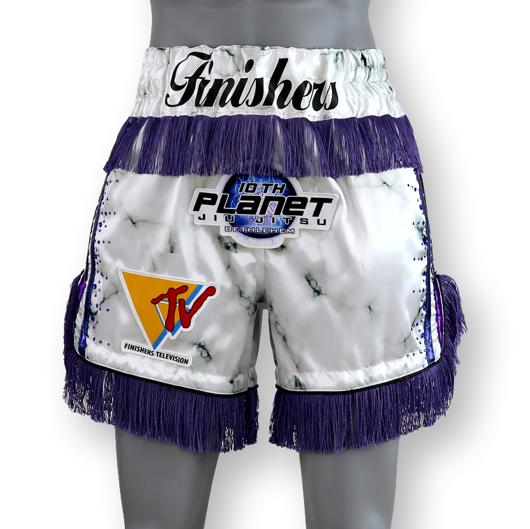 PIN STRIPE MTS Duane Muay Thai Shorts