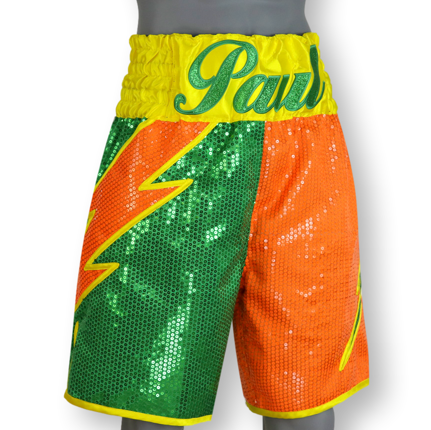 Lightning BX Old Dan Custom Boxing Shorts & Trunks