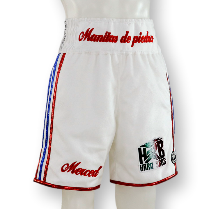 PIN STRIPE BX Jesus Custom Boxing Shorts & Trunks