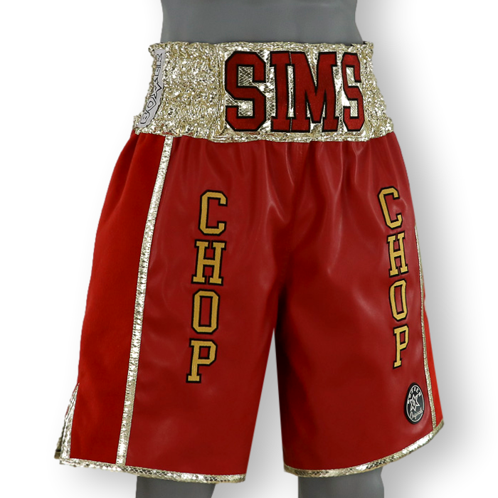 Side Stripe BX Old Steven Custom Boxing Shorts & Trunks