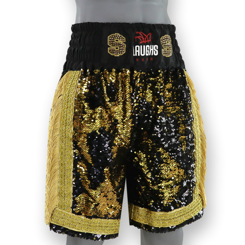 MEXICAN BX old Elisha Custom Boxing Shorts & Trunks