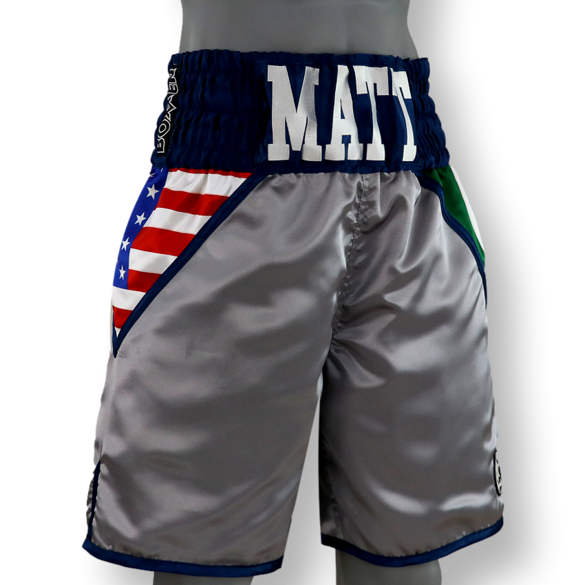 Mexican USA BX Eliana Custom Boxing Shorts & Trunks