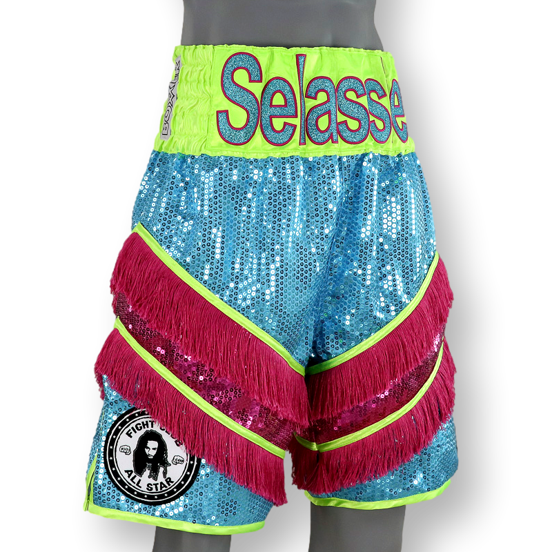 Jazzy BX Old Selassie Custom Boxing Shorts & Trunks