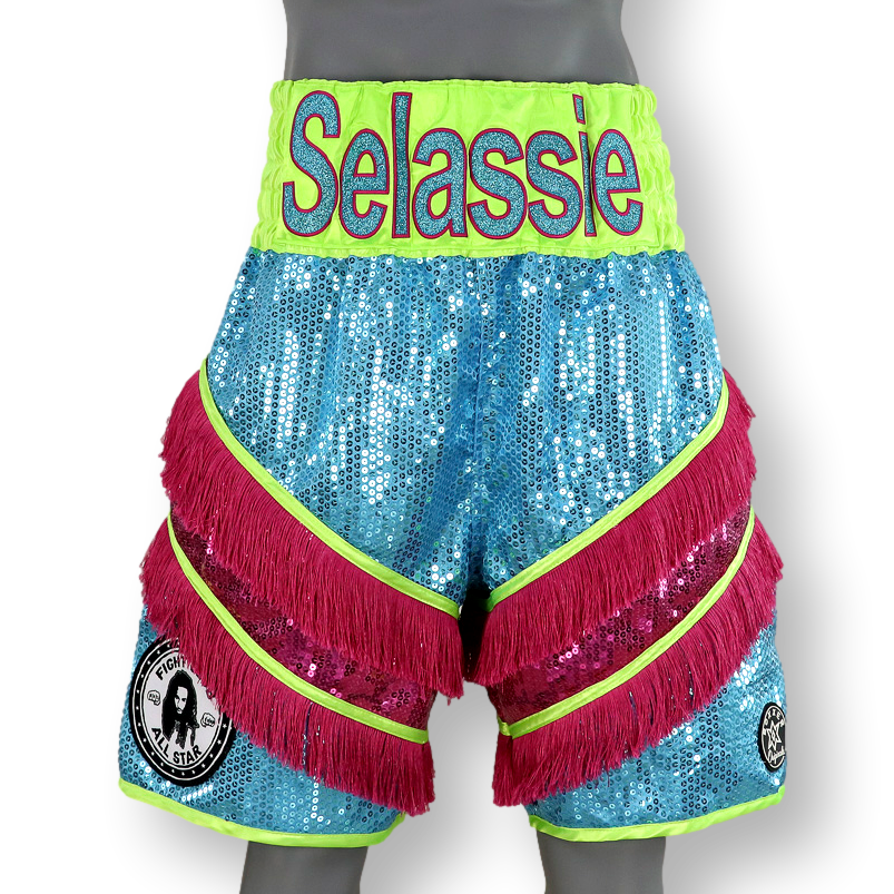Jazzy BX Selassie Custom Boxing Shorts & Trunks