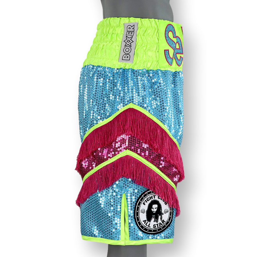 Jazzy BX Selassie Custom Boxing Shorts & Trunks