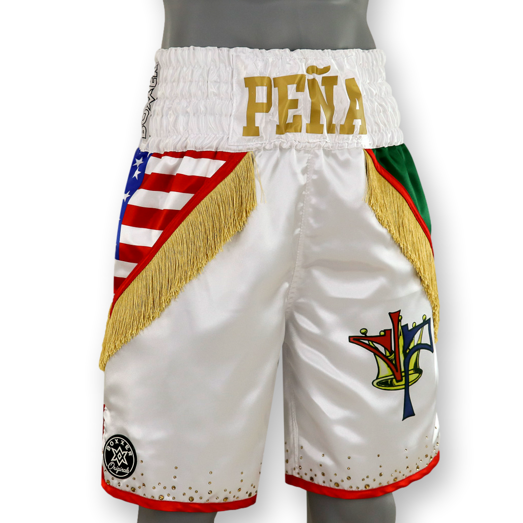 Mexican USA BX Jose Custom Boxing Shorts & Trunks