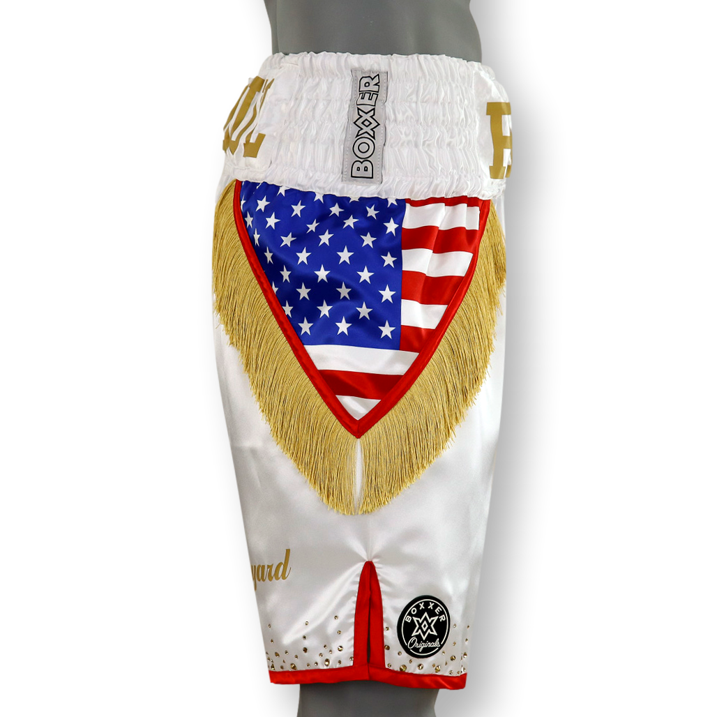 Mexican USA BX Jose Custom Boxing Shorts & Trunks