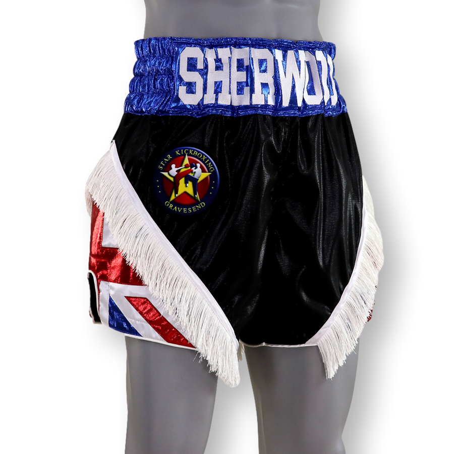 BRIT MTS Old JUstin Muay Thai Shorts