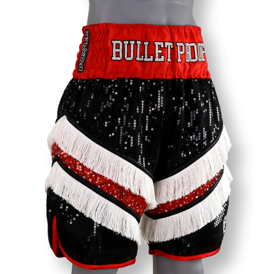 Jazzy BX Old Raquel  Custom Boxing Shorts & Trunks