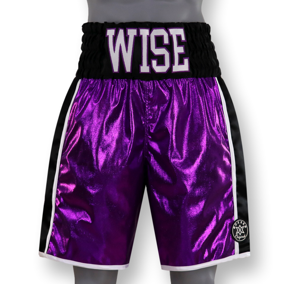 Side Stripe BX  Isaiah Custom Boxing Shorts & Trunks