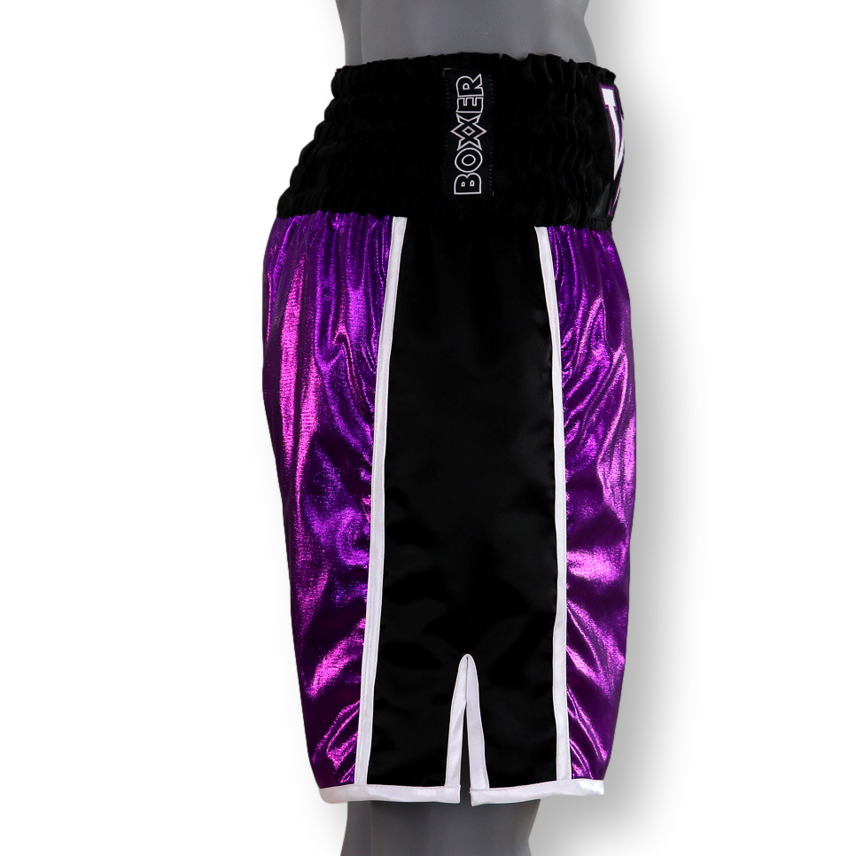 Side Stripe BX  Isaiah Custom Boxing Shorts & Trunks