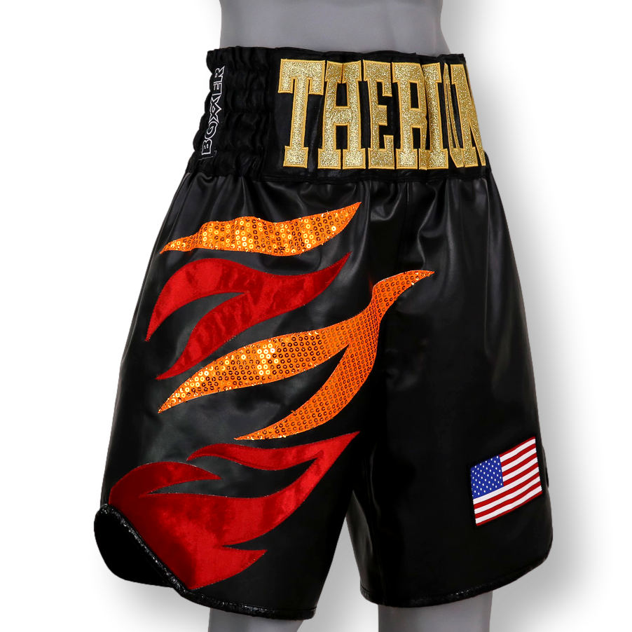 Roy Jones BX Old Jeff Custom Boxing Shorts & Trunks