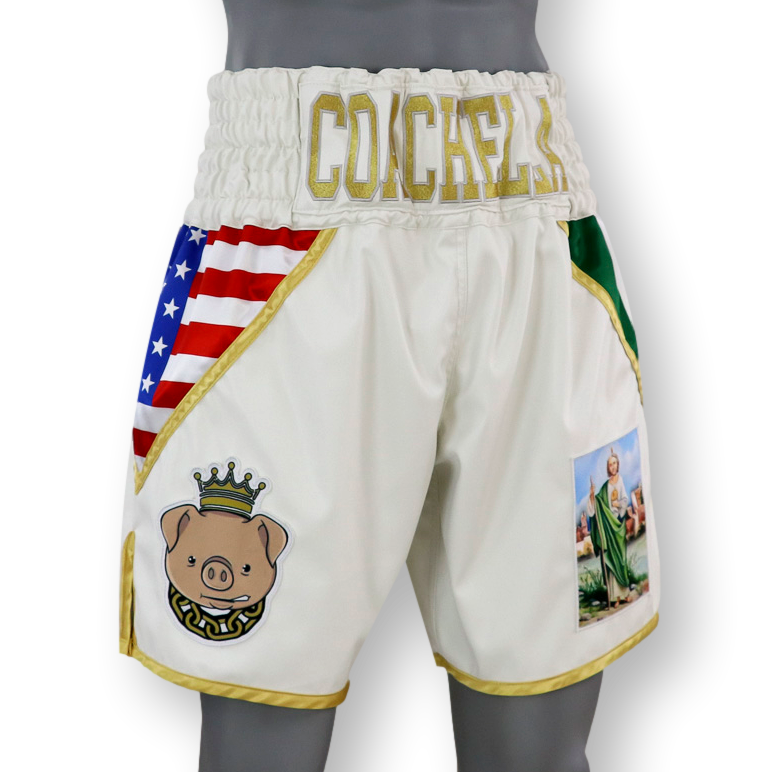 Mexican USA BX Jesus Custom Boxing Shorts & Trunks