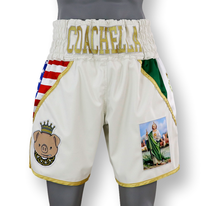 Mexican USA BX Jesus Custom Boxing Shorts & Trunks