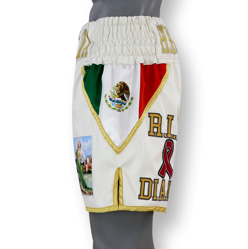 Mexican USA BX Jesus Custom Boxing Shorts & Trunks
