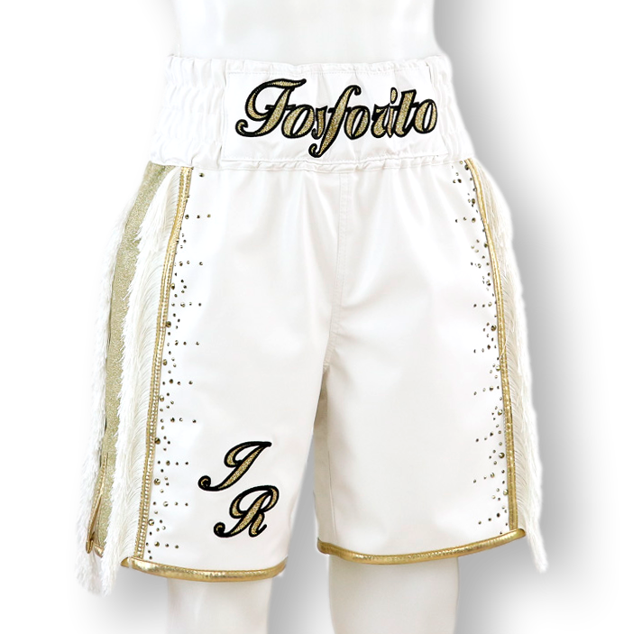 Side Stripe BX Old Jose Custom Boxing Shorts & Trunks