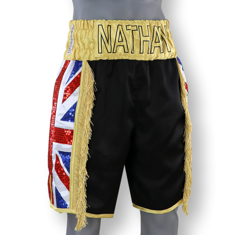 Side Jacks BX Old Nathan Custom Boxing Shorts & Trunks