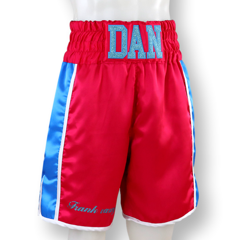 Side Stripe BX Old Dan Custom Boxing Shorts & Trunks