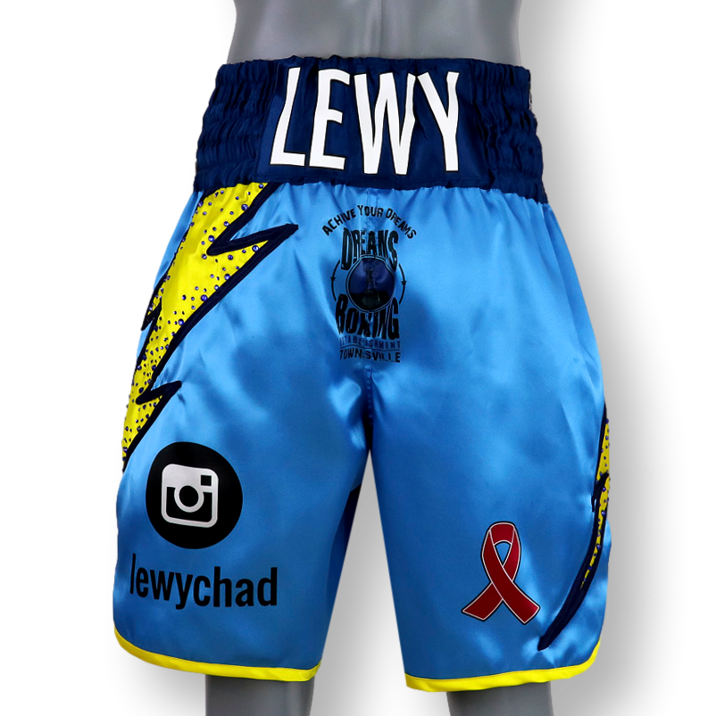 Lightning BX Lewis Custom Boxing Shorts & Trunks