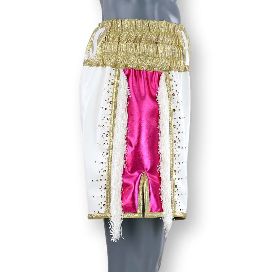 Side Stripe BX  Carlos Custom Boxing Shorts & Trunks