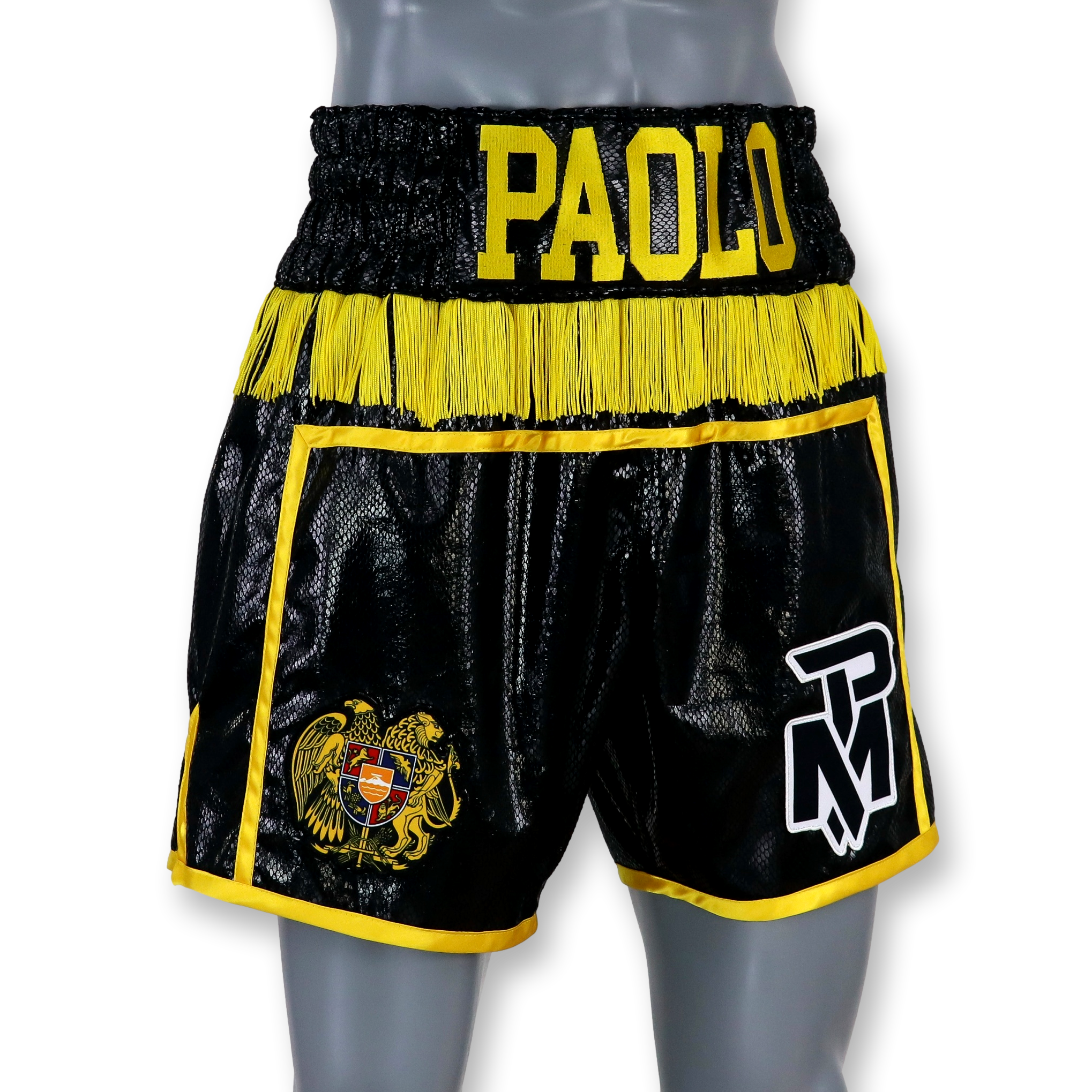 JOSHUA BX Old Paolo Custom Boxing Shorts & Trunks