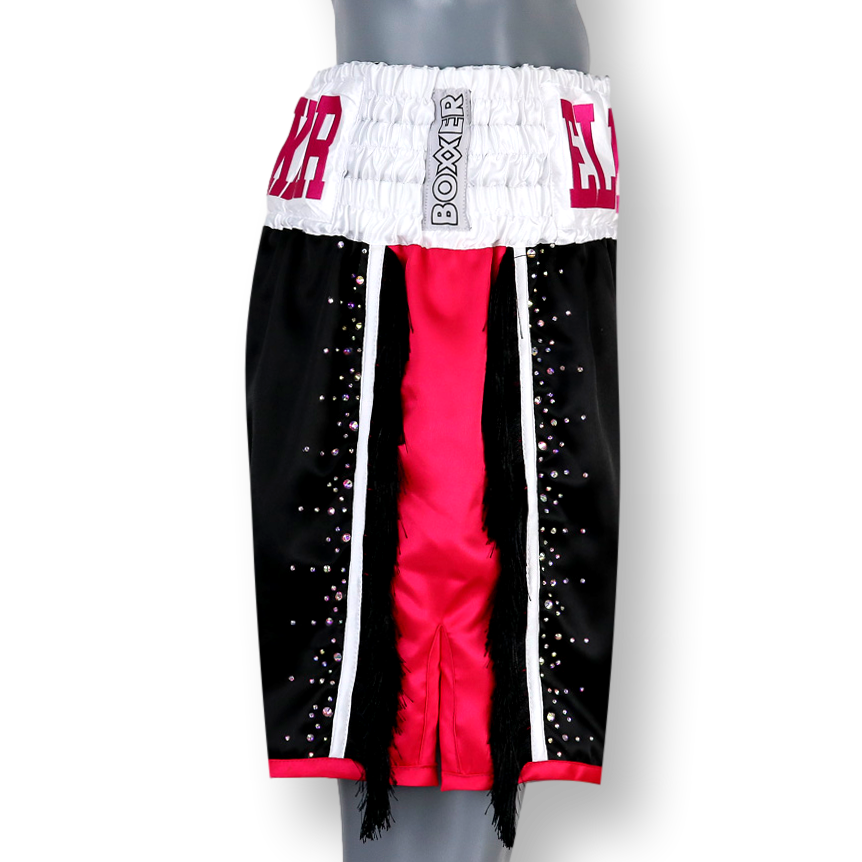 Side Stripe BX  Kris Custom Boxing Shorts & Trunks