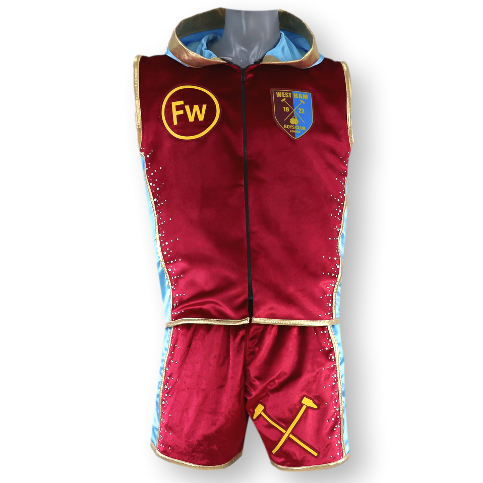 Side Stripe BX  Frank Custom Boxing Shorts & Trunks