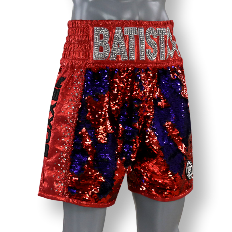 Side Stripe BX Old Laura Custom Boxing Shorts & Trunks
