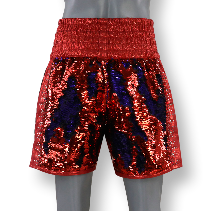 Side Stripe BX  Laura Custom Boxing Shorts & Trunks