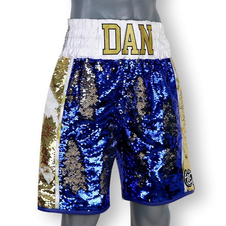 Side Stripe BX Old Richard Custom Boxing Shorts & Trunks