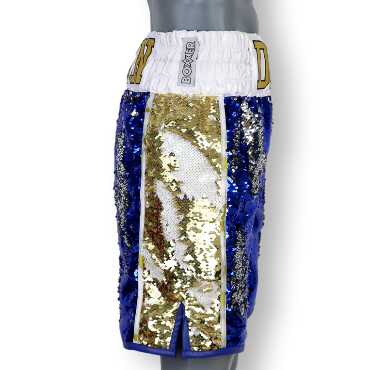 Side Stripe BX  Richard Custom Boxing Shorts & Trunks