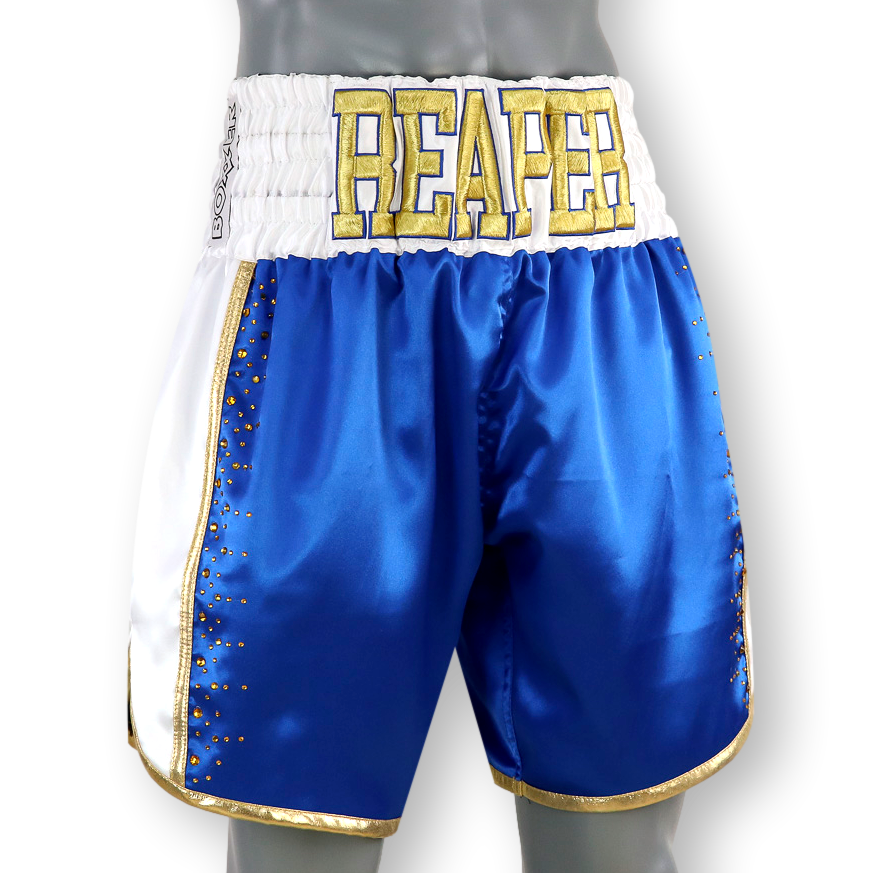Side Stripe BX Old Jason Custom Boxing Shorts & Trunks