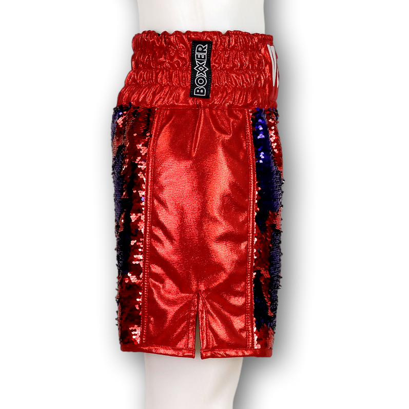 Side Stripe BX  Marina Custom Boxing Shorts & Trunks