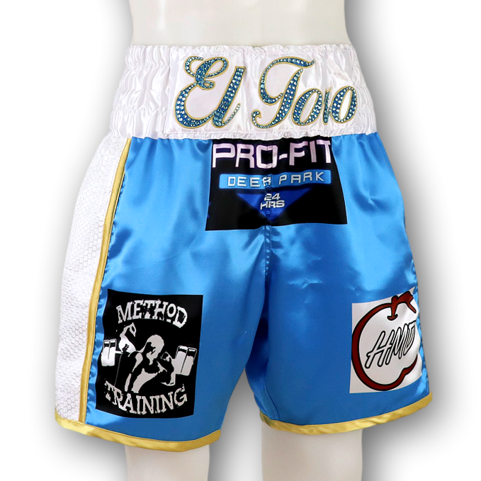 Side Stripe BX Old Alex Custom Boxing Shorts & Trunks