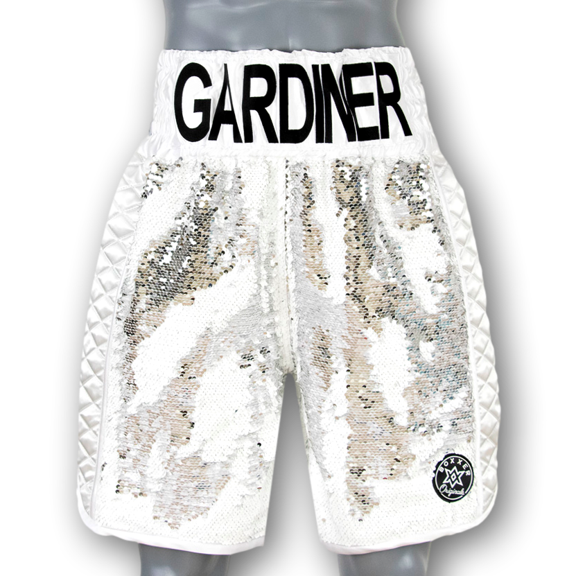 Side Stripe BX  Courtney Custom Boxing Shorts & Trunks
