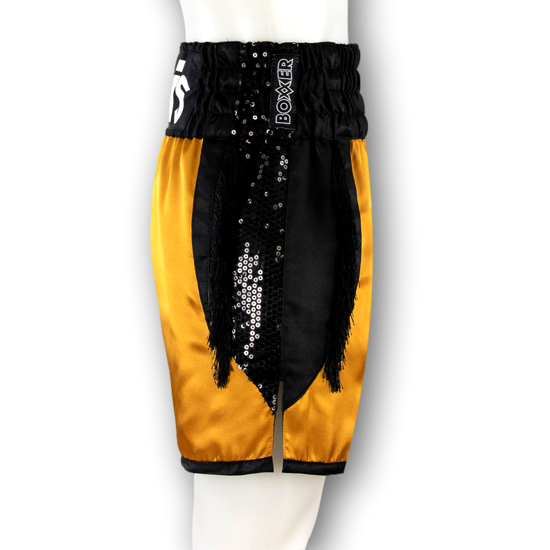 USYK TRIBUTE BX Lewis Custom Boxing Shorts & Trunks