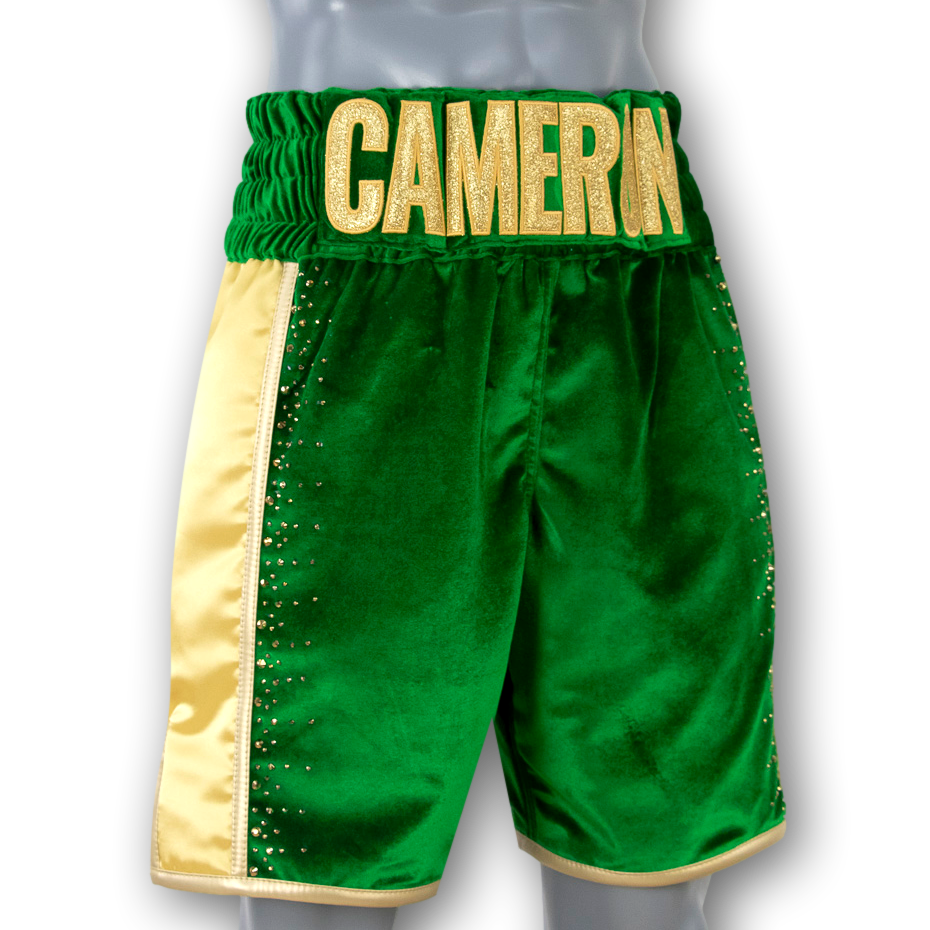Side Stripe BX Old Cameron Custom Boxing Shorts & Trunks