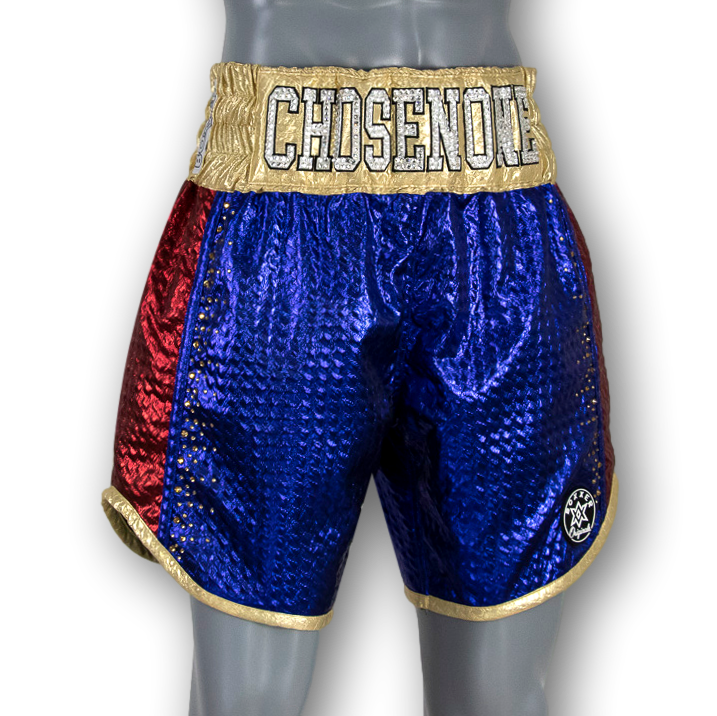 Side Stripe BX Old Angel Custom Boxing Shorts & Trunks