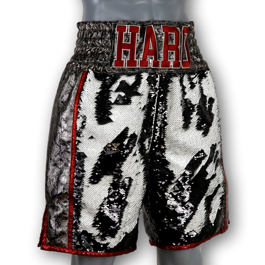 Side Stripe BX Old Nicholas Custom Boxing Shorts & Trunks